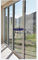 Aplicação modular de alumínio vitrificada dobro das casas das portas deslizantes de isolação térmica